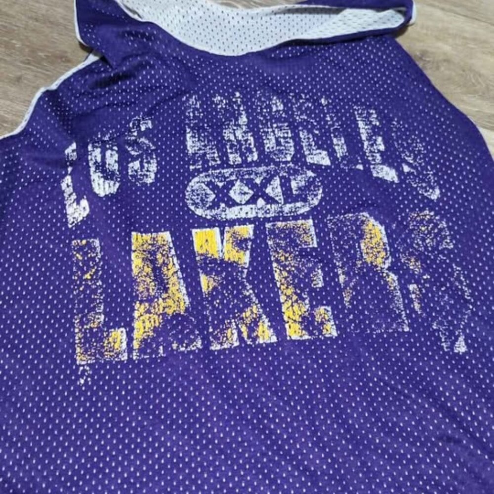 Logo 7 mens mesh Lakers top‎ size XL